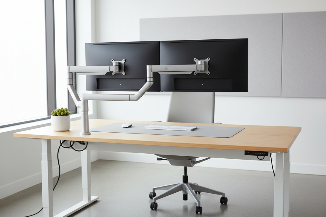 How Ergonomic Workspaces Improve Health, Comfort, and Productivity: Discover the Ergotron Product Line at Skinthetik