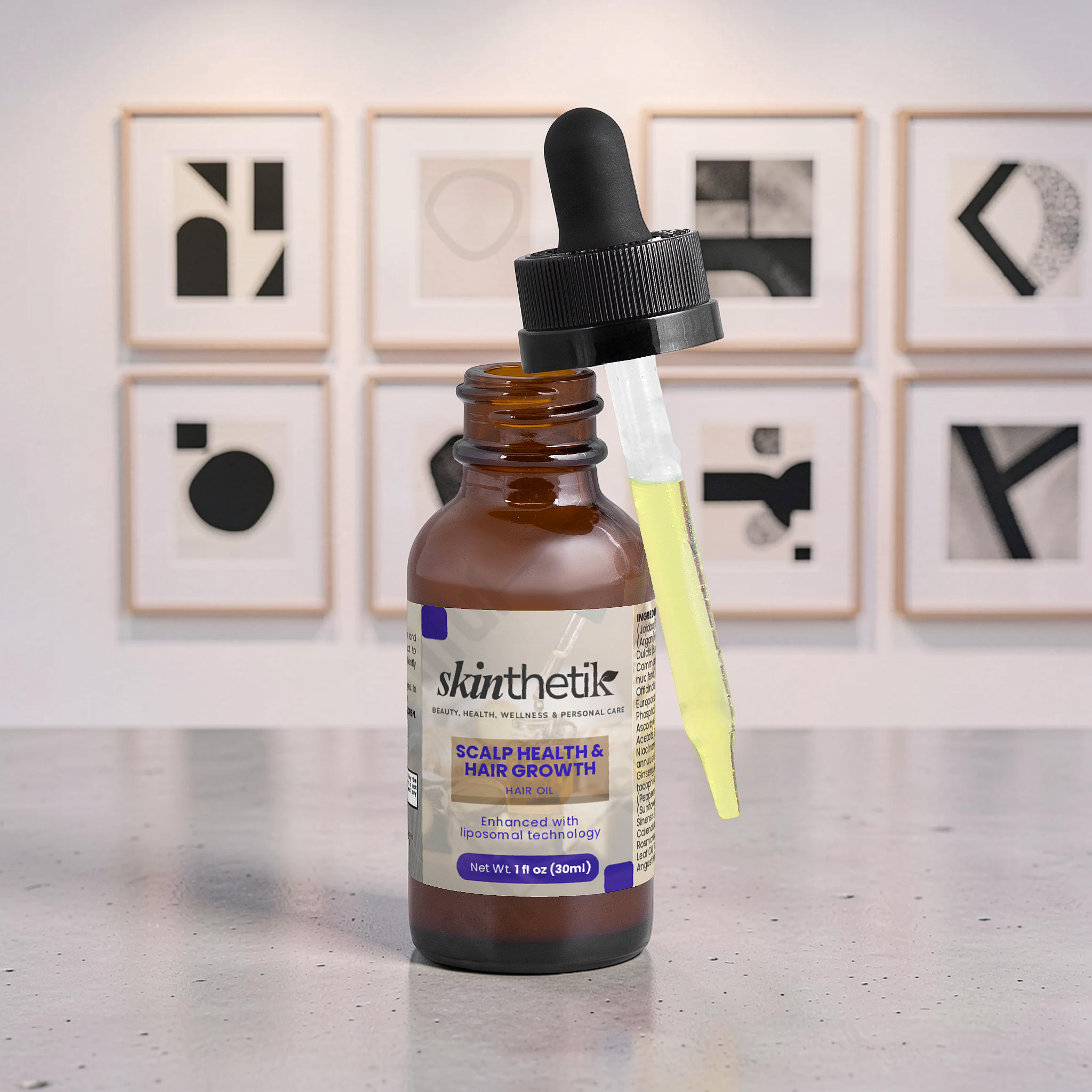 Hair Oil for Scalp Health and Hair Growth