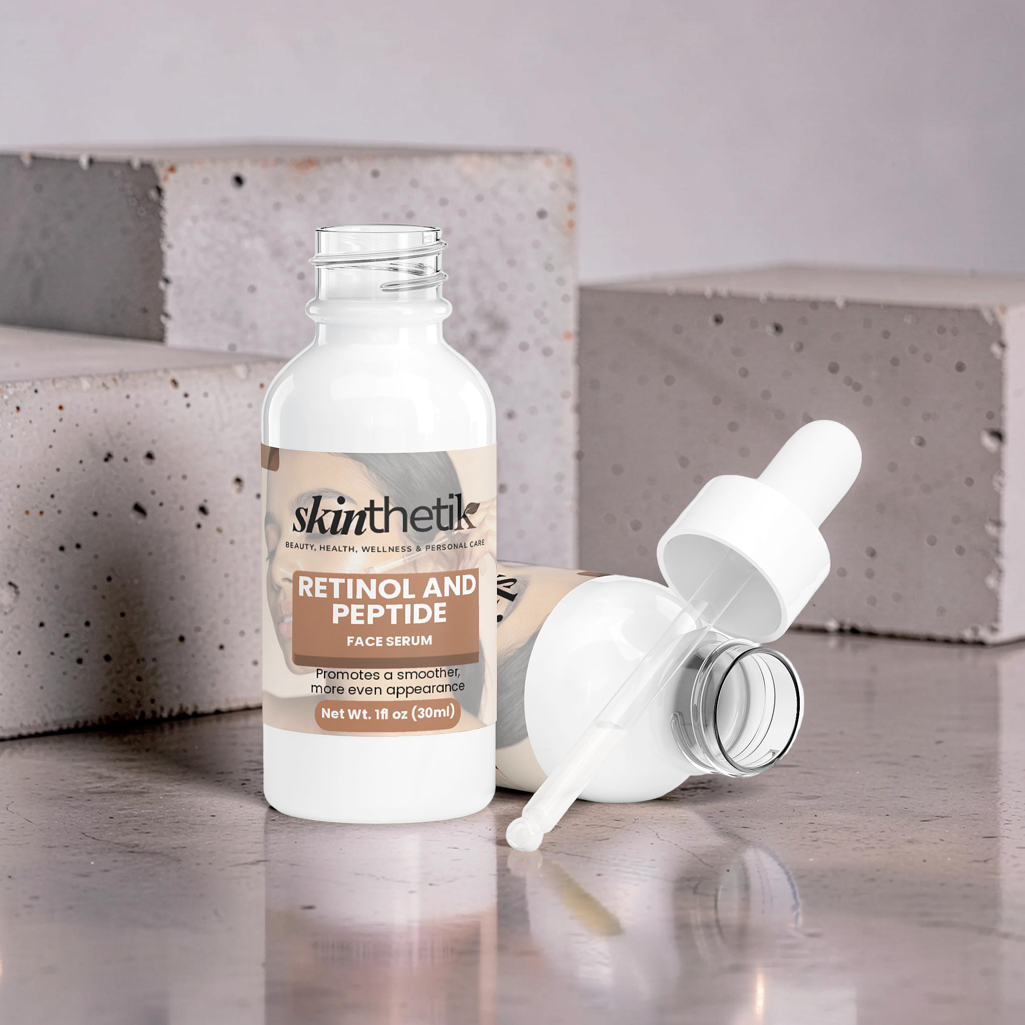 Retinol and Peptide Face Serum