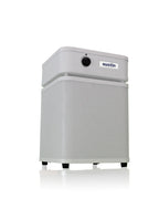 Air purifier with 'austin' branding on a white background