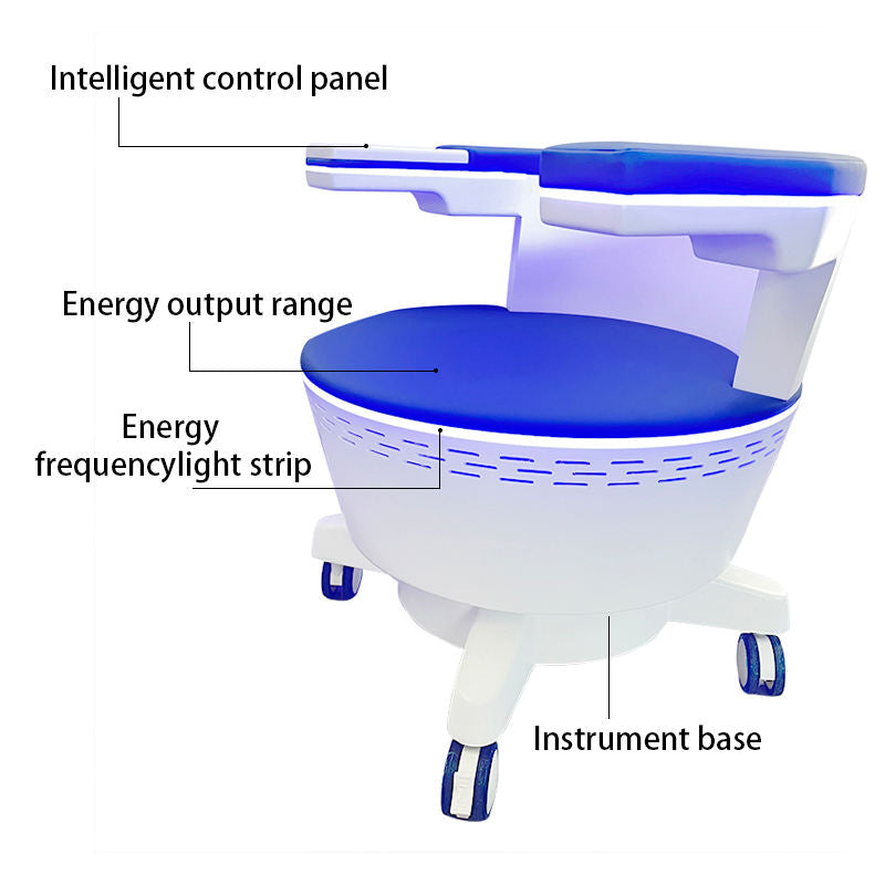 EMS Pelvic Floor Muscle Stimulator Chair – Magnetic Kegel Trainer for Home & Professional Wellness Use