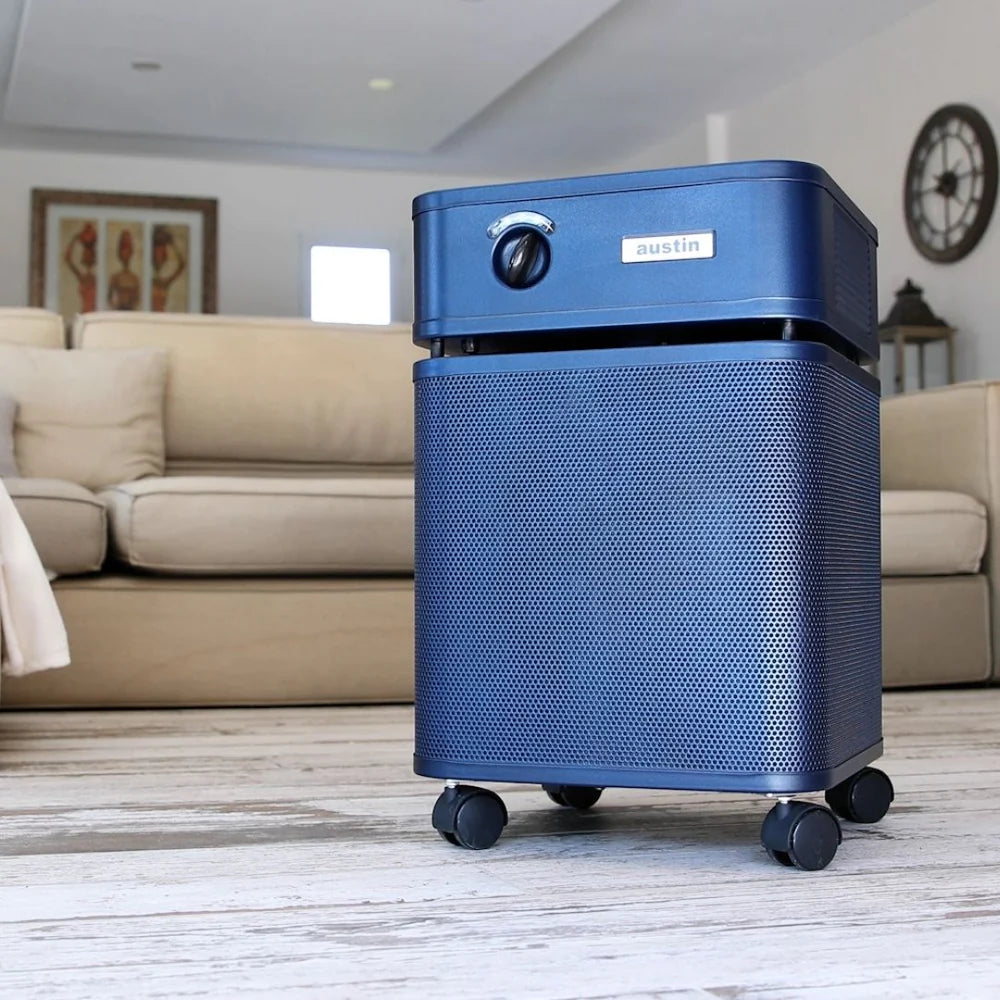 Austin Air HealthMate Plus™ Air Purifier – 4-Stage HEPA + Carbon Filtration | Wildfire Smoke & VOC Protection