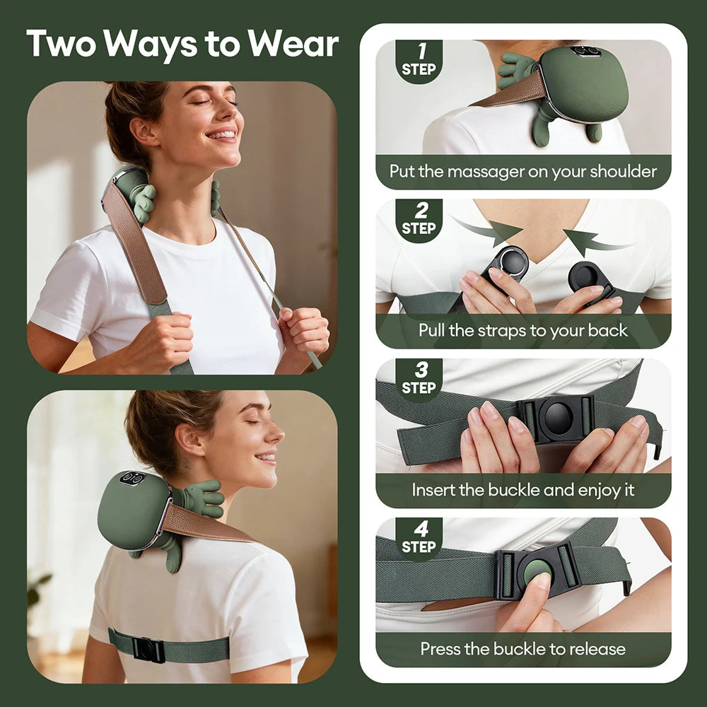 Skinthetik™ FlexRelief 4D Neck & Shoulder Massager