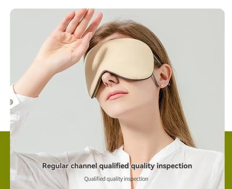 Skinthetik™ LumiSilk Cooling Sleep Eye Mask (Black)