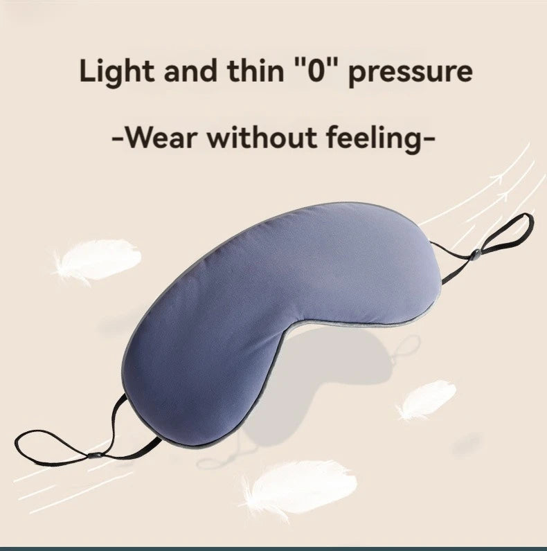 Skinthetik™ LumiSilk Cooling Sleep Eye Mask (Black)
