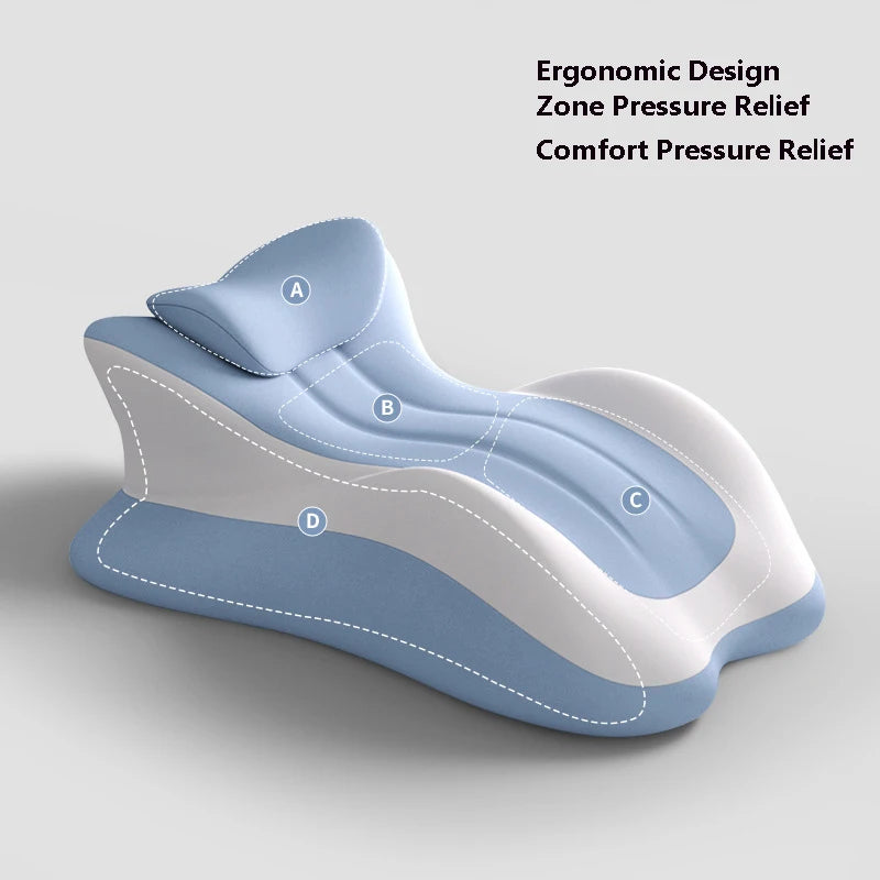 Skinthetik™ ComfortEase™ Ergonomic Memory Foam Support Pillow
