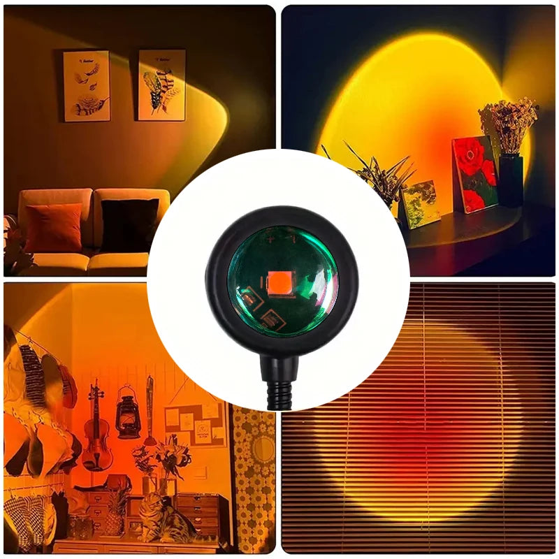 Skinthetik™ LumiSun Sunset Projection Lamp