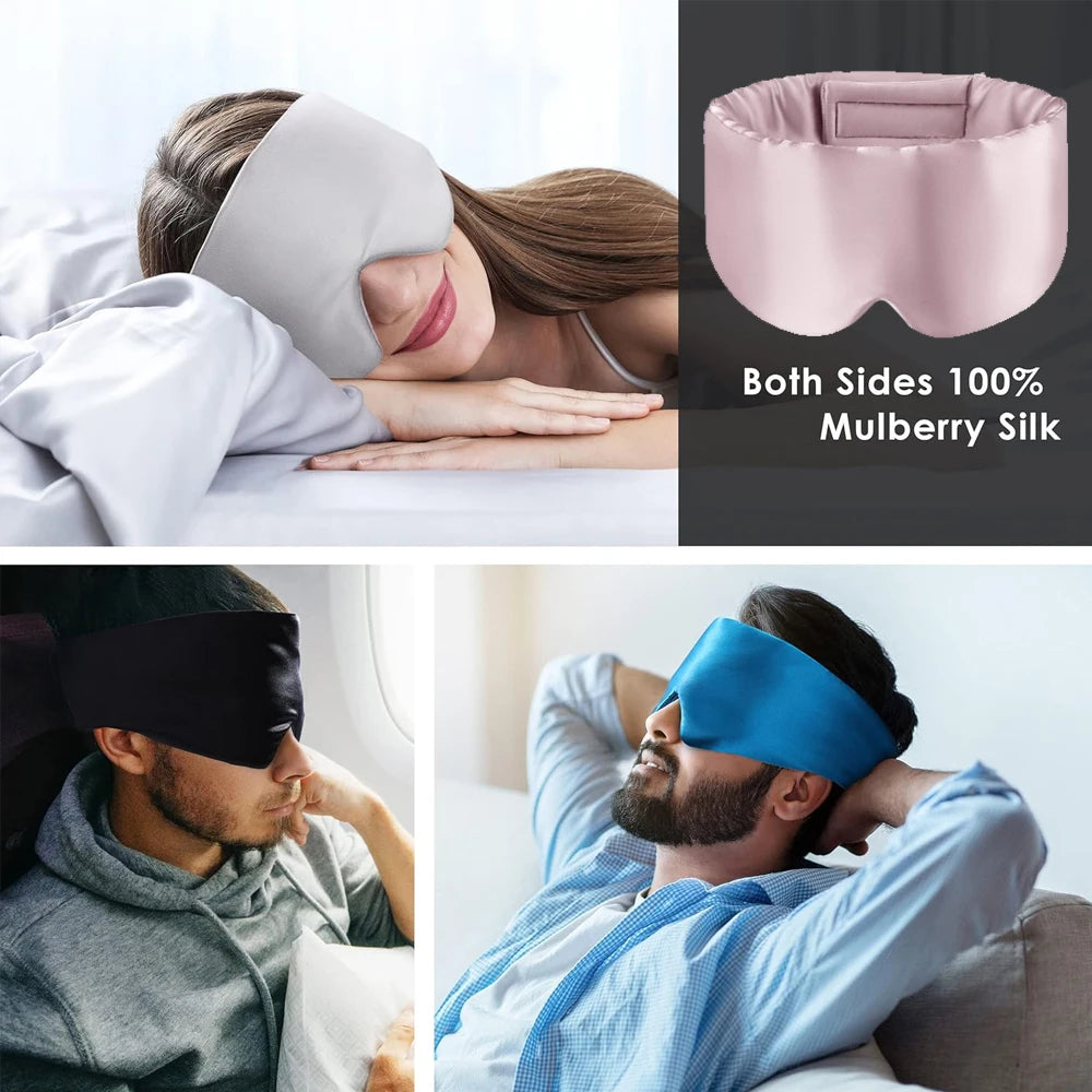 Skinthetik™ DreamSilk™ Mulberry Silk Sleep Mask