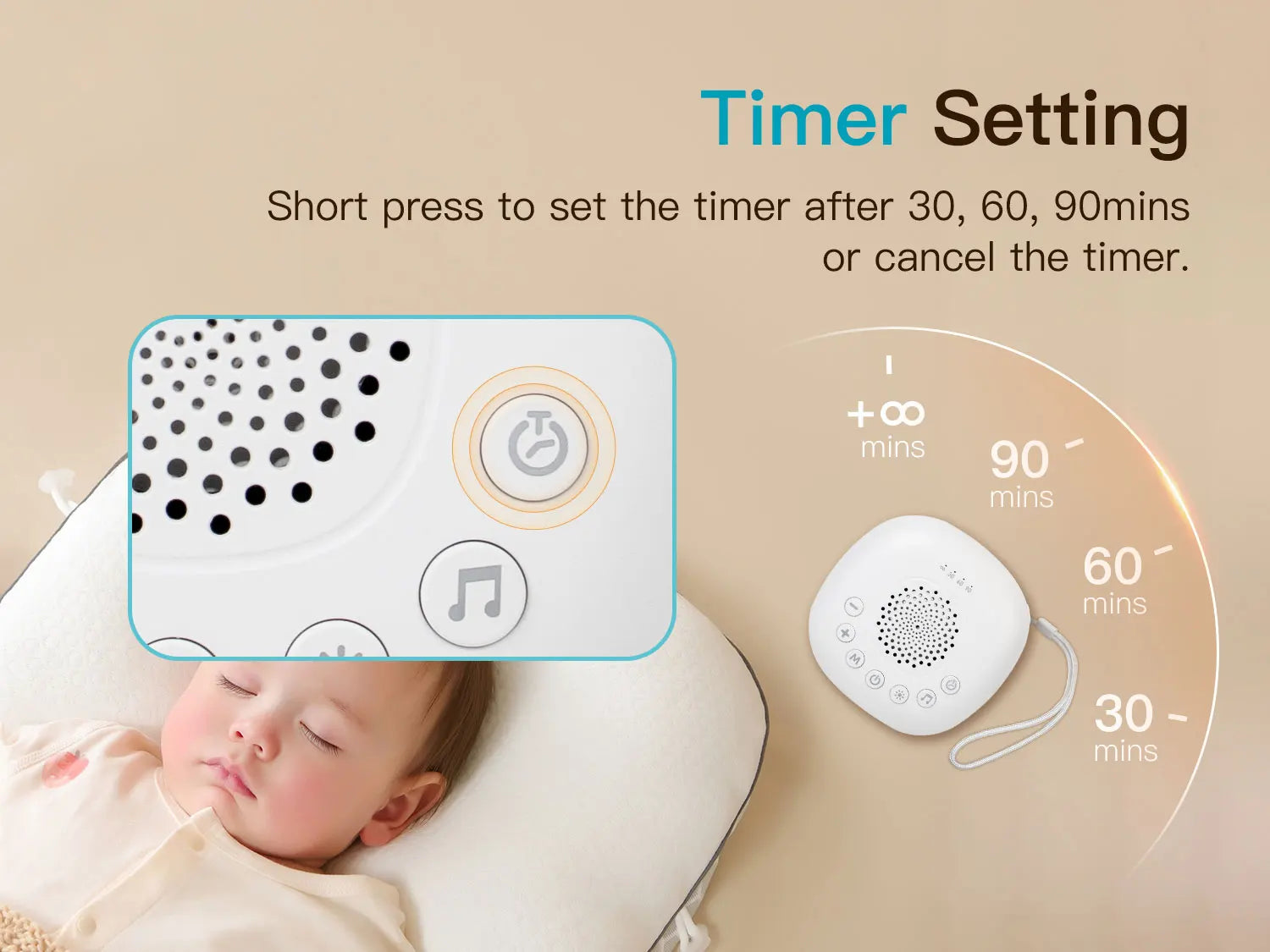 Skinthetik™ DreamSound™ White Noise Machine