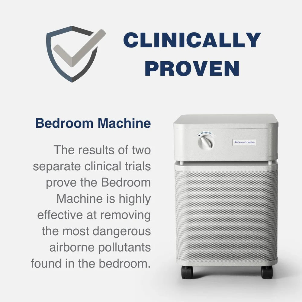 Austin Air Bedroom Machine™ Air Purifier | Medical-Grade HEPA + HEGA Filtration for Cleaner Sleep & Healthier Indoor Air