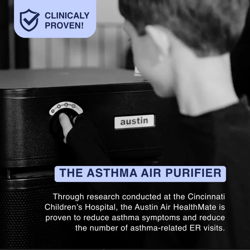 Austin Air HealthMate™ Air Purifier | Medical-Grade HEPA + Carbon Filtration for Asthma, Allergies & Cleaner Indoor Air