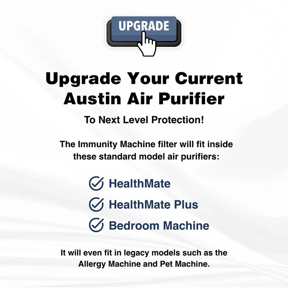 Austin Air Immunity Machine Replacement Filter | 8-Phase HEPA & Carbon Filter Upgrade