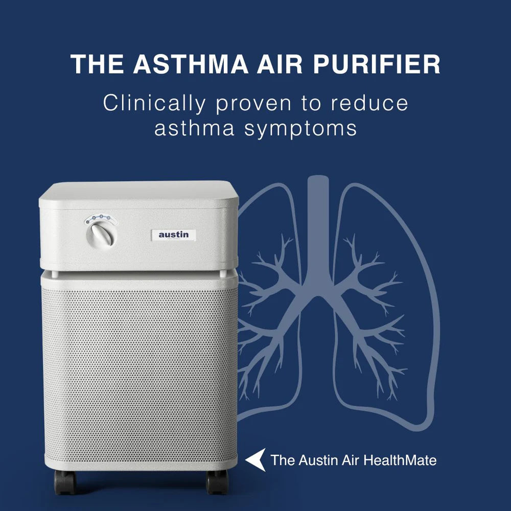 Austin Air HealthMate™ Air Purifier | Medical-Grade HEPA + Carbon Filtration for Asthma, Allergies & Cleaner Indoor Air