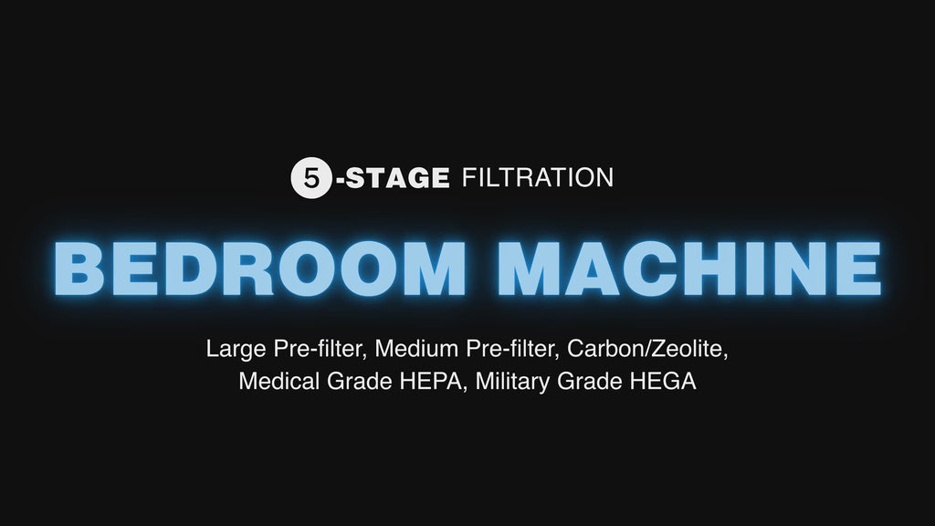 Austin Air Bedroom Machine™ Air Purifier | Medical-Grade HEPA + HEGA Filtration for Cleaner Sleep & Healthier Indoor Air